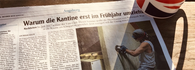 UMZUG FRÜHSTENS ANFANG 2019 – Aber es geht voran!