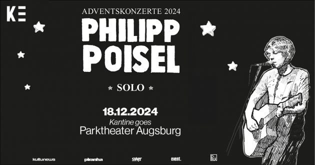 Mi. 18.12.2024 PHILIPP POISEL [Kantine goes Parktheater] AUSVERKAUFT!